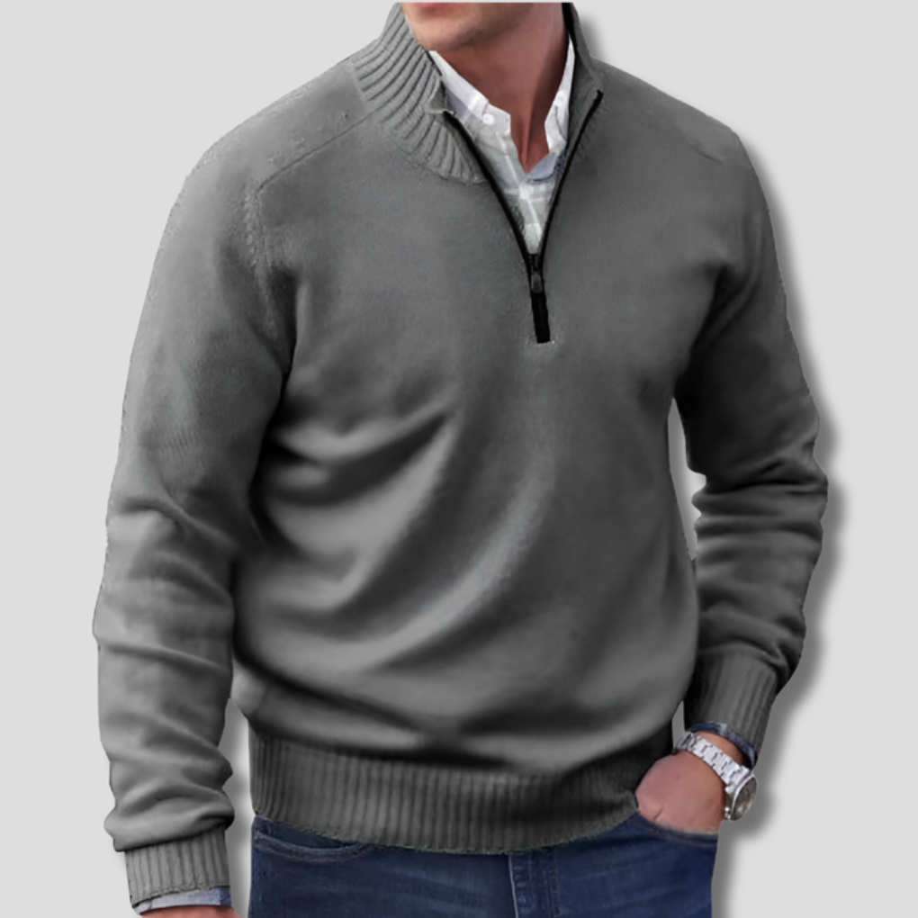 Men's Half-Zip Sweater