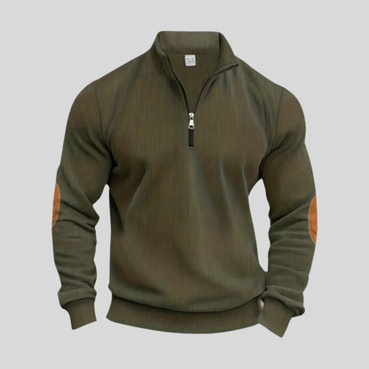 Men's Jumper with Ribbed Cuffs
