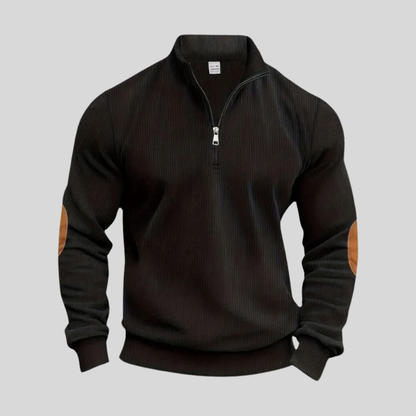 Men's Jumper with Ribbed Cuffs