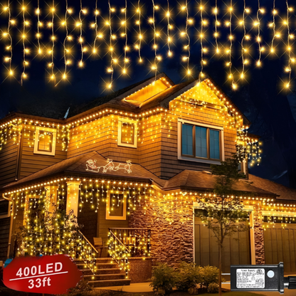 GlowCurtain Outdoor Lighting (No plug included)