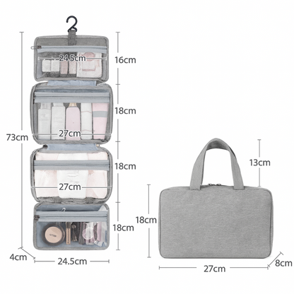 Sam | Multi-Compartment Toiletry Organiser
