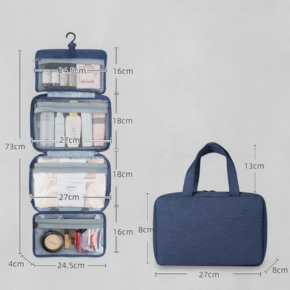 Sam | Multi-Compartment Toiletry Organiser