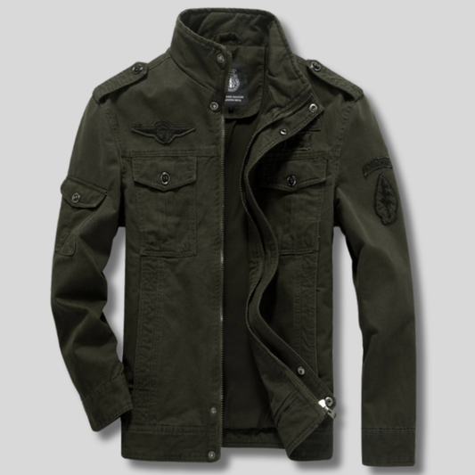 Chaqueta de motorista para hombre de manga larga | Estilo casual
