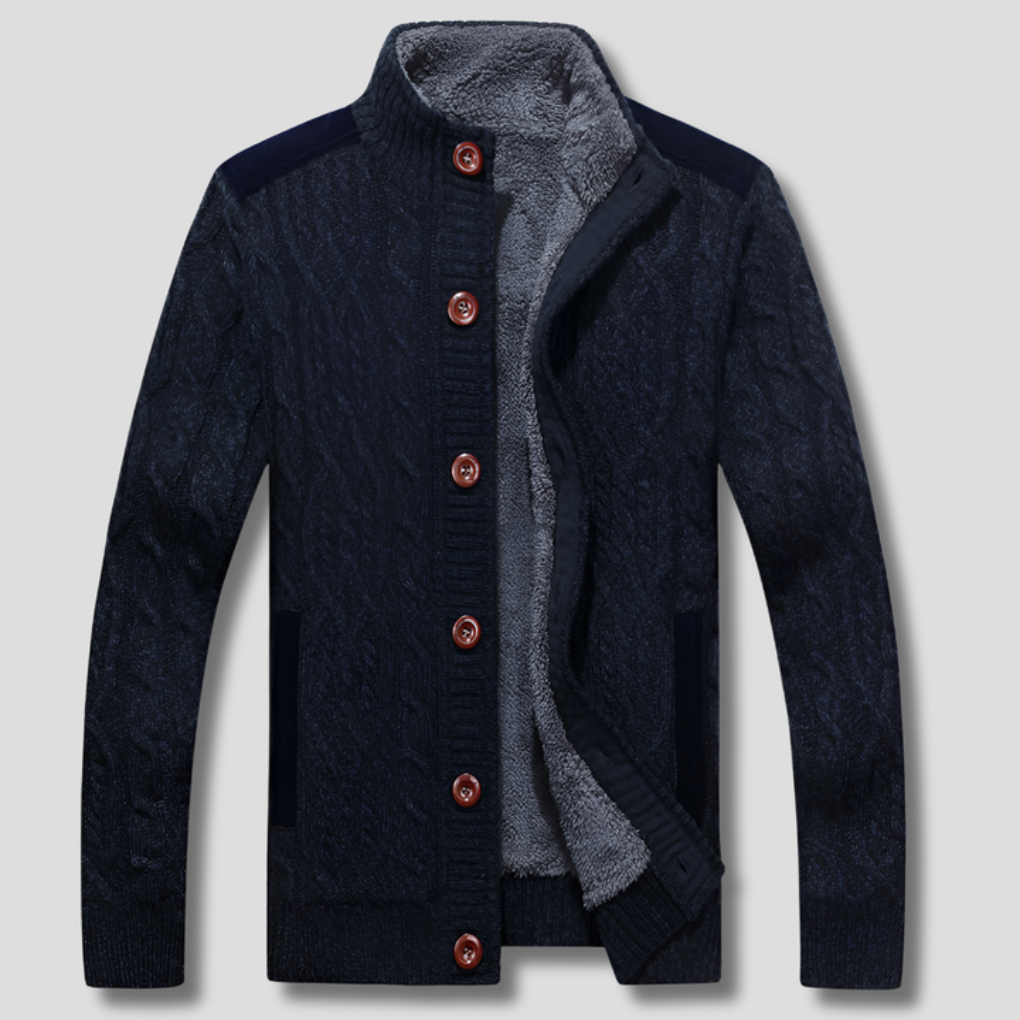 Men's Gilet with Plush Lining