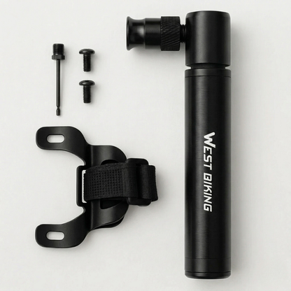 Bike Pump | Mini, Portable | Compact, Lightweight, Quick Inflation