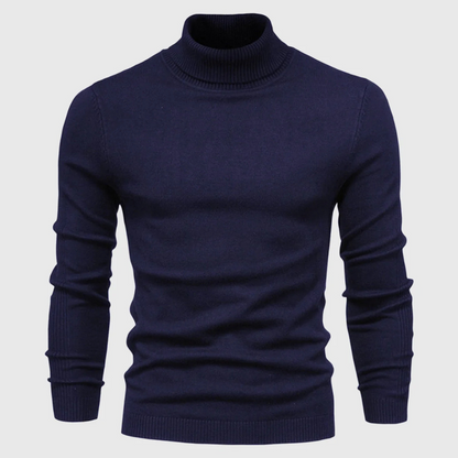 Washable Roll Neck Jumper for Men – Practical Style for Everyday Use