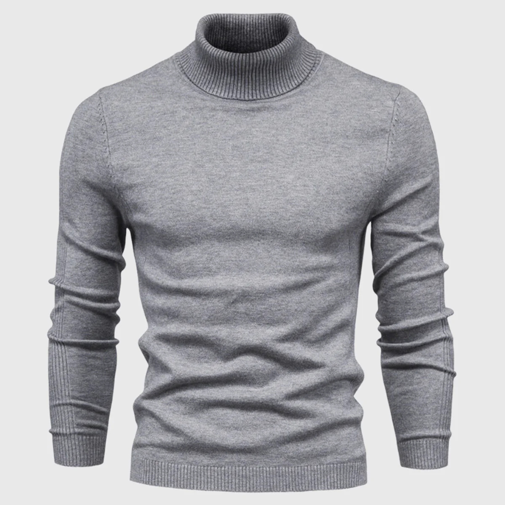 Washable Roll Neck Jumper for Men – Practical Style for Everyday Use