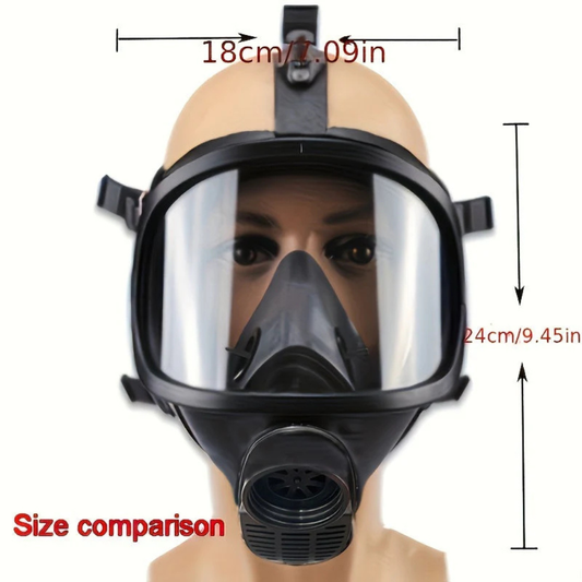 full-face gas mask – 40 mm Filter Compatible