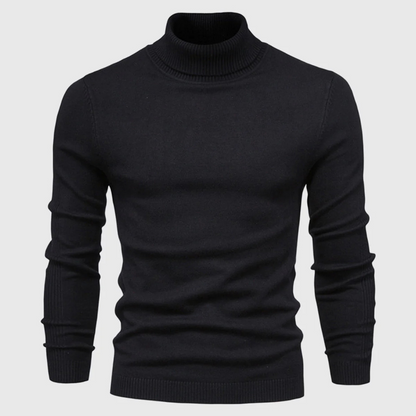Washable Roll Neck Jumper for Men – Practical Style for Everyday Use