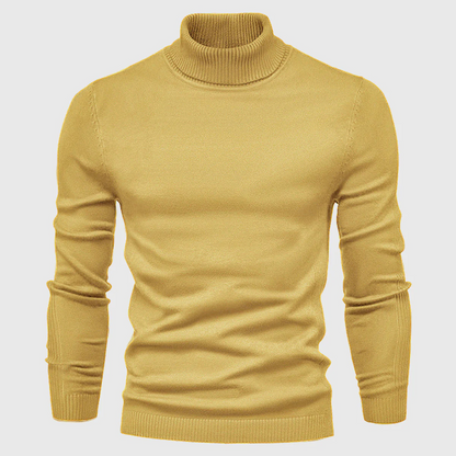 Washable Roll Neck Jumper for Men – Practical Style for Everyday Use