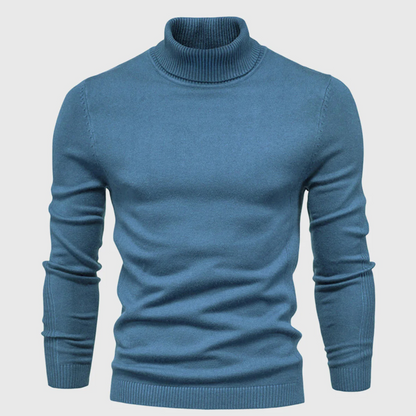 Washable Roll Neck Jumper for Men – Practical Style for Everyday Use