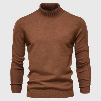Washable Roll Neck Jumper for Men – Practical Style for Everyday Use