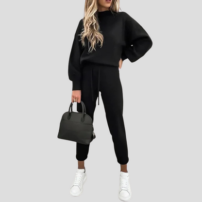 Relaxed-Fit Tracksuit Set for Women