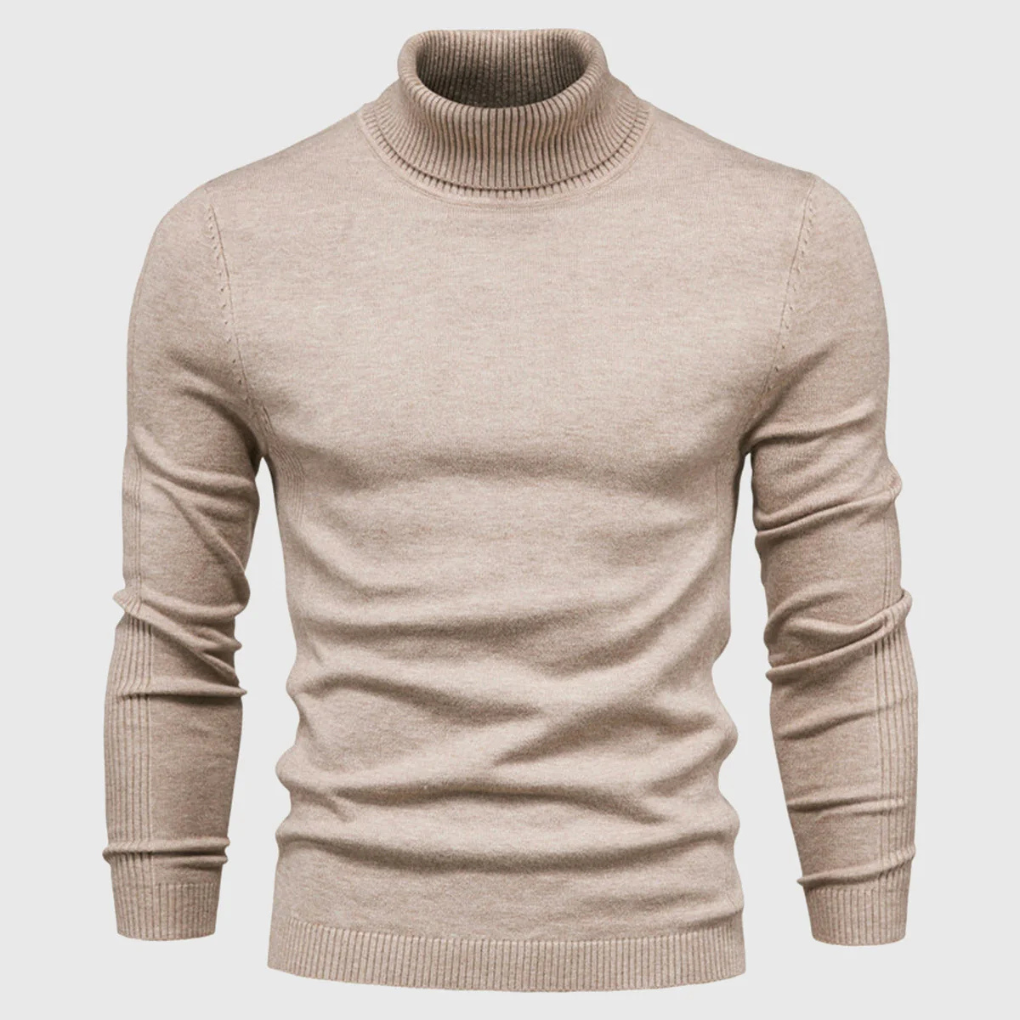 Washable Roll Neck Jumper for Men – Practical Style for Everyday Use