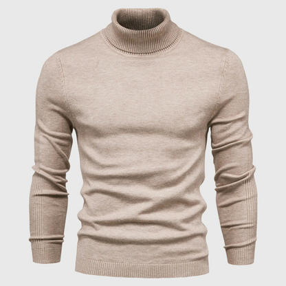 Washable Roll Neck Jumper for Men – Practical Style for Everyday Use