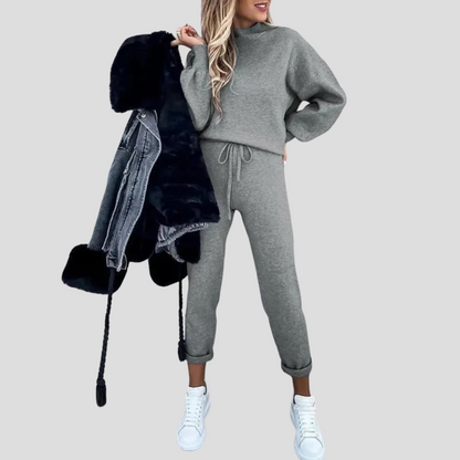 Relaxed-Fit Tracksuit Set for Women