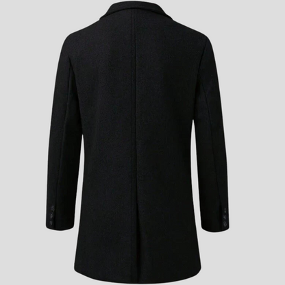 Classic Revere Overcoat for Men