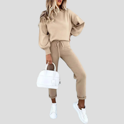 Relaxed-Fit Tracksuit Set for Women