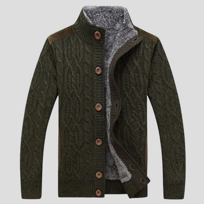 Men's Gilet with Plush Lining