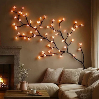 Decorative Wall Lamp in Tree Shape with LED Lighting for a Cosy Interior