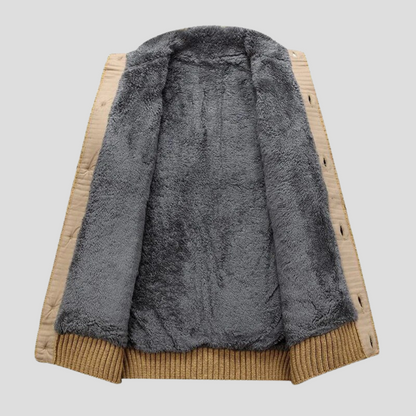 Men's Gilet with Plush Lining
