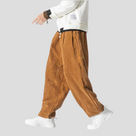 Loose Fit Straight Trousers for Men