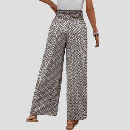 Modern Trousers with Geometric Print