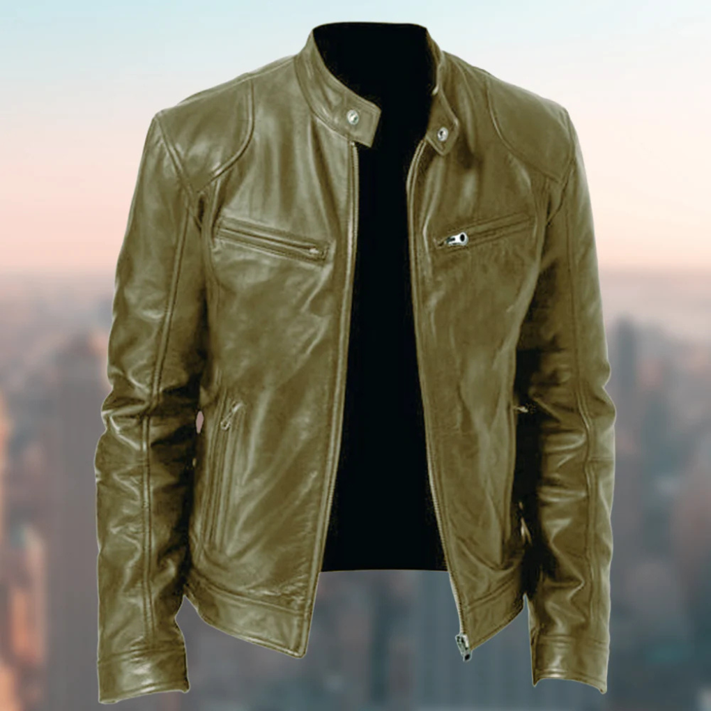 Herren-Lederjacke
