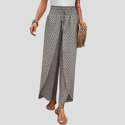 Modern Trousers with Geometric Print