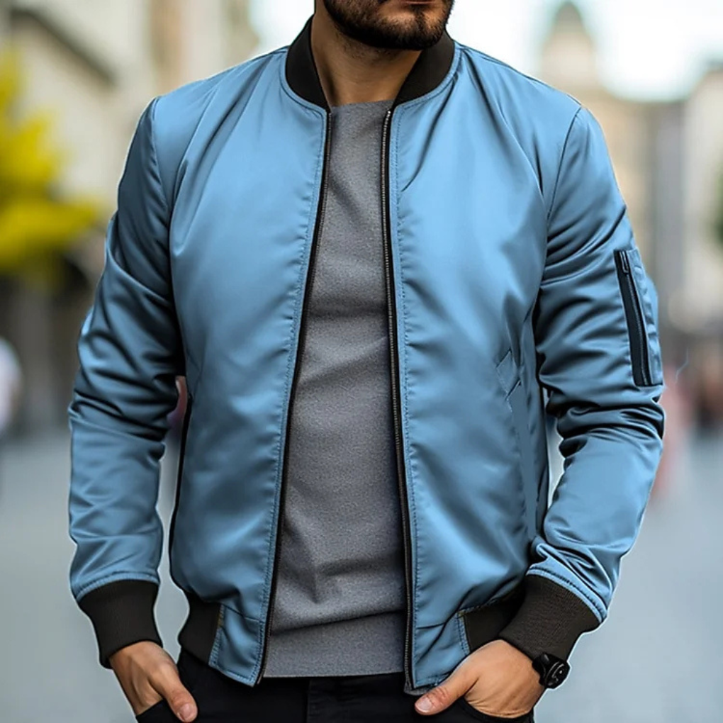Blusão bomber moderno para homem