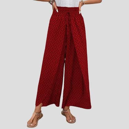 Modern Trousers with Geometric Print