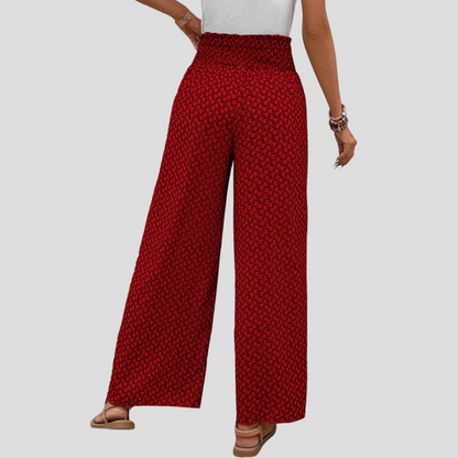 Modern Trousers with Geometric Print