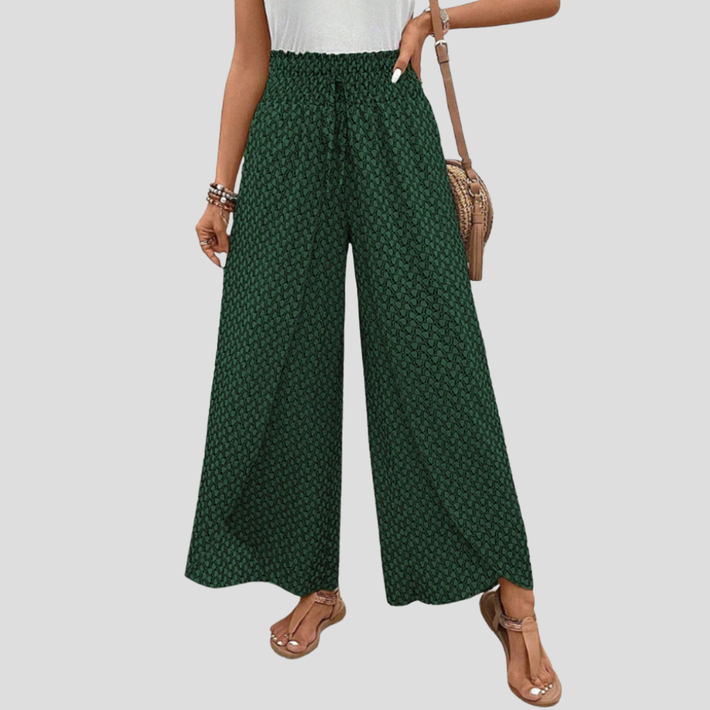 Modern Trousers with Geometric Print