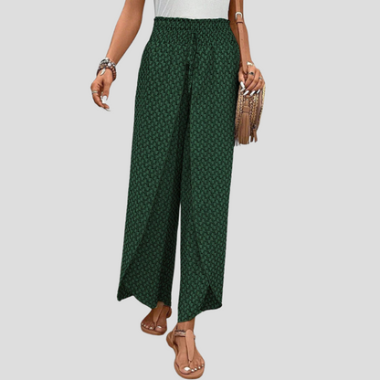 Modern Trousers with Geometric Print