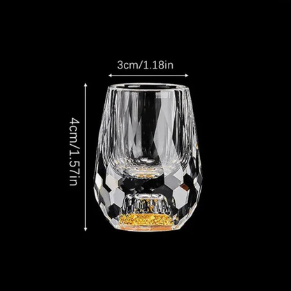 Crystal Elegance Shot Glass Set