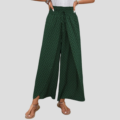 Modern Trousers with Geometric Print