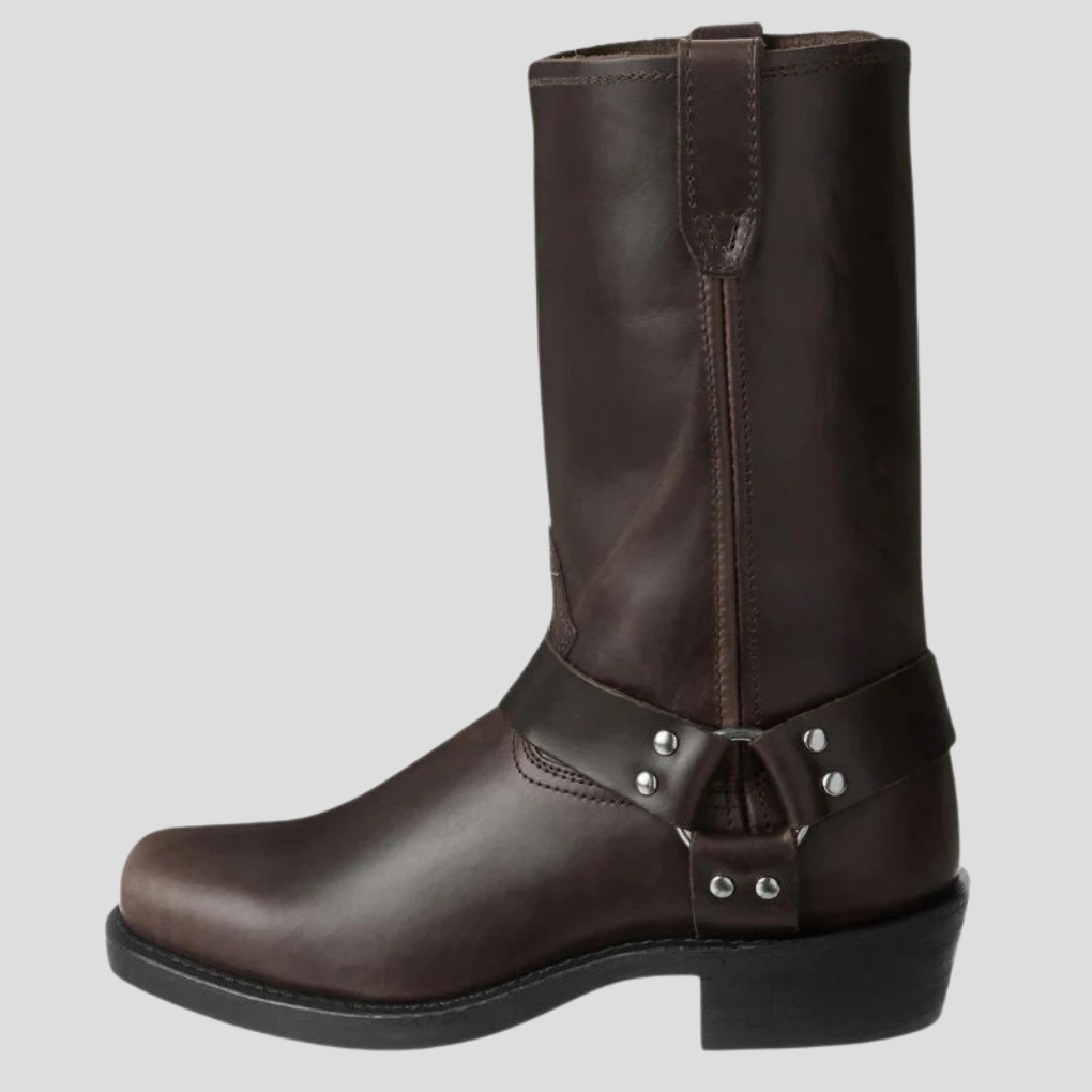 Stivali da cowboy vintage da uomo