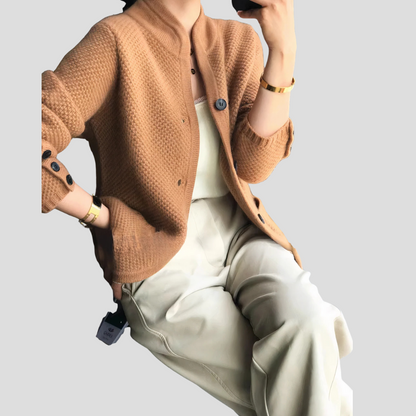 Cashmere cardigan for women