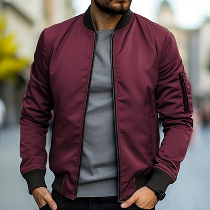 Blusão bomber moderno para homem