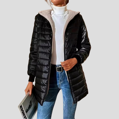 Casaco de inverno elegante para mulher – conforto e calor