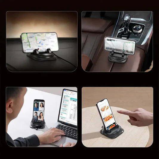 Soporte universal para teléfono de coche con rotación 360° RotateX