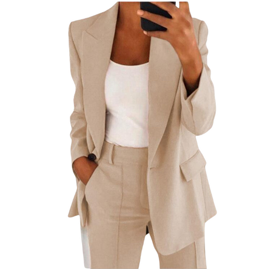 Blazer de mujer con pantalones - Elegante y con estilo