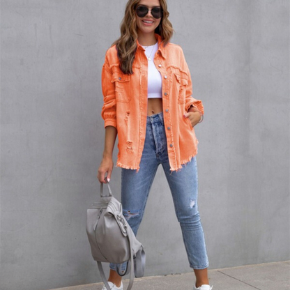 Chaqueta vaquera de mujer con estilo «vintage» - Revive