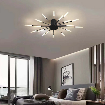 Modern Ceiling Light with Multiple Arms for Powerful and Stylish Illumination