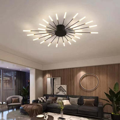 Modern Ceiling Light with Multiple Arms for Powerful and Stylish Illumination