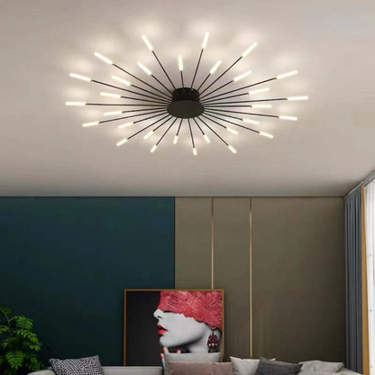 Modern Ceiling Light with Multiple Arms for Powerful and Stylish Illumination