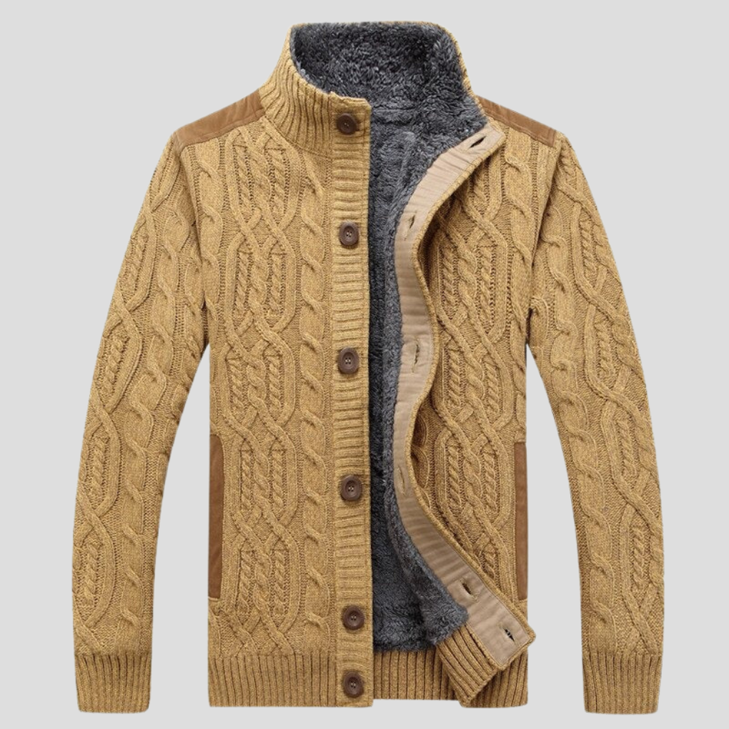 Men's Gilet with Plush Lining