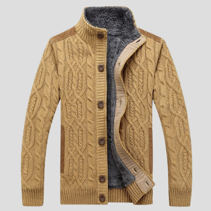 Men's Gilet with Plush Lining