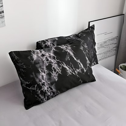 SV - Luxury Black Duvet Cover Set