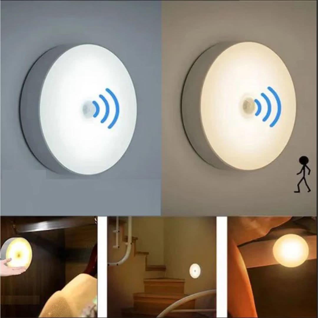 Luz LED con sensor de movimiento de bajo consumo